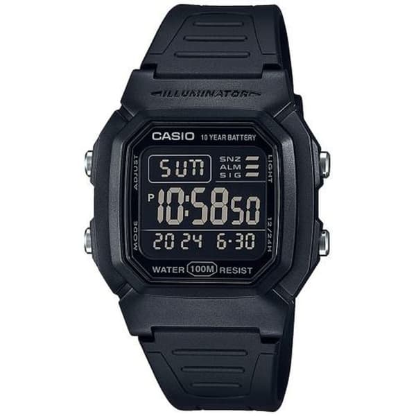 Herrklocka Casio W-800H-1BVES Svart