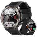 Miniatyrbild 1 av 6: Blackview W50 Pro Bluetooth Smartwatch 960mAh Stötsäker, 1.45" Klocka med LED-ficklampa - Svart