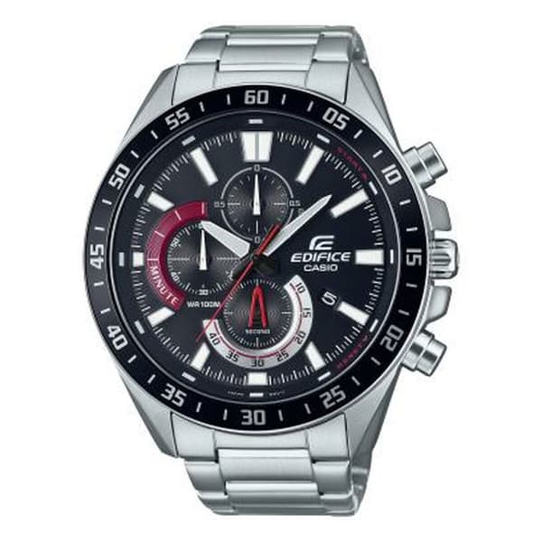 Herrklocka Casio EFV620D1A4VUE Svart Silvrig
