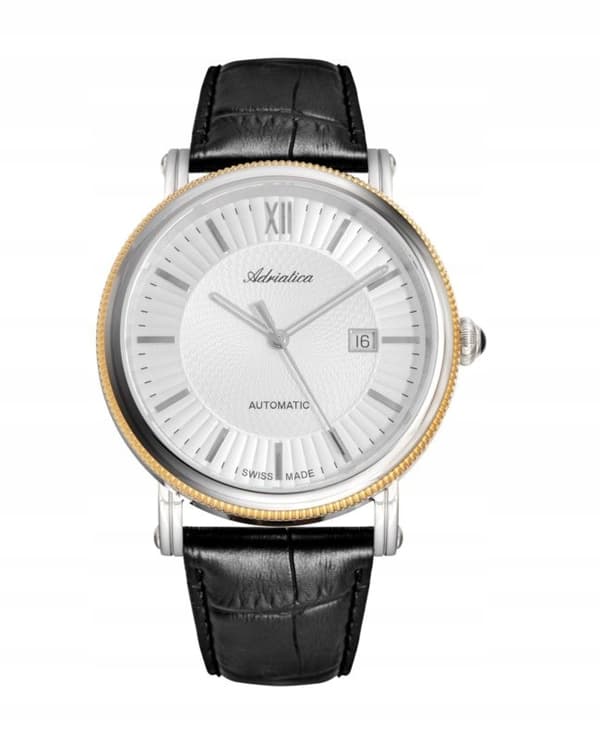 UUSI ALKUPERÄINEN ADRIATICA Miesten Kello A8272.2263A + Kaiverrus