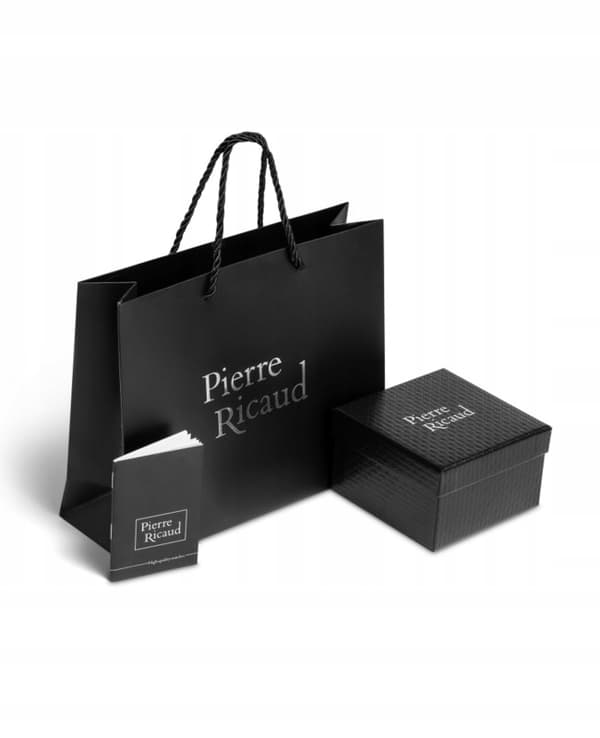 NY ORIGINAL Pierre Ricaud P21036.1101Q Damklocka Med Armband