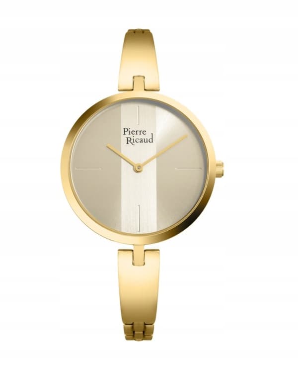 NY ORIGINAL Pierre Ricaud P21036.1101Q Damklocka Med Armband