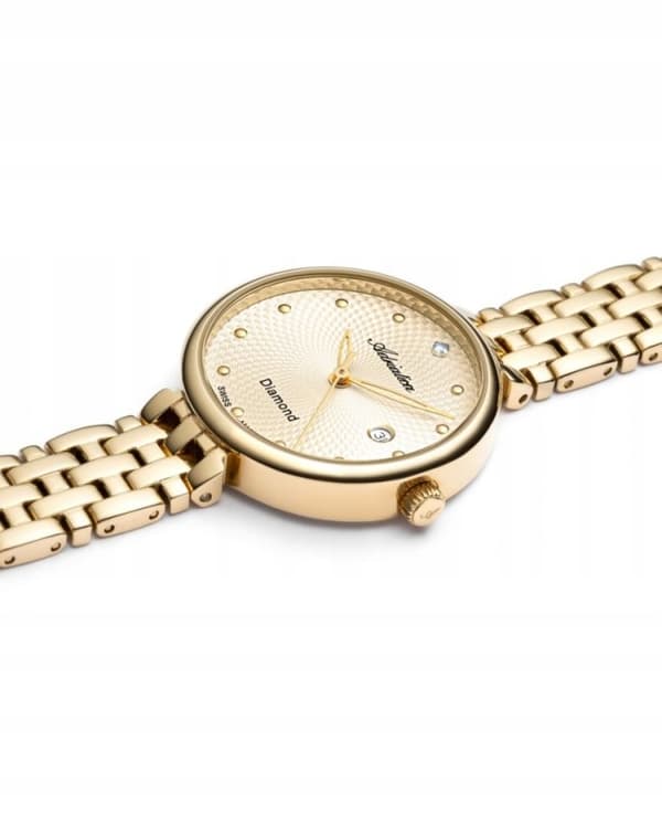 NY ORIGINAL Adriatica A3543.1141DQ Damklocka med Diamanter