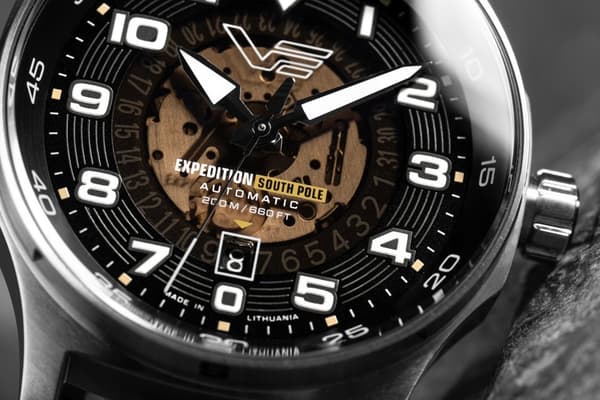 Ny original herrklocka Vostok Europe YN55-592A758 South Pole Solar