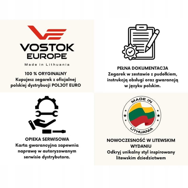 Ny original herrklocka Vostok Europe YN55-592A758 South Pole Solar