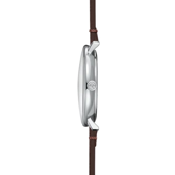 Sternglas Hamburg hopeinen rannekello, 42 mm kvartsi