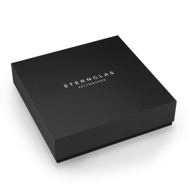 Sternglas Naos radiostyrd väggklocka, 30 cm