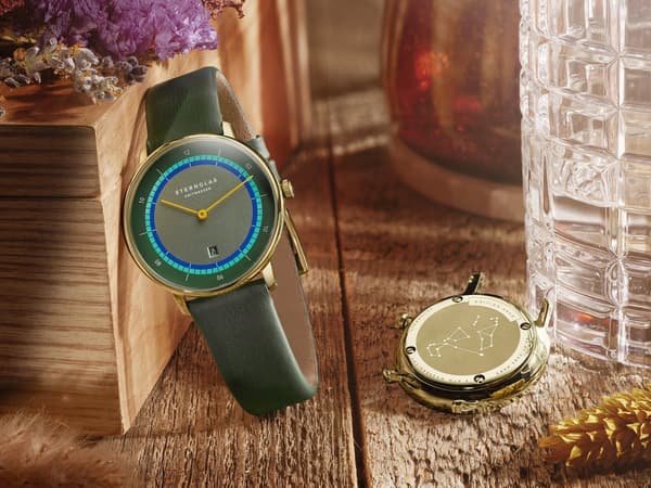 Nyt originalt dameur Sternglas S01-NDA22-KL09 klassisk gravering