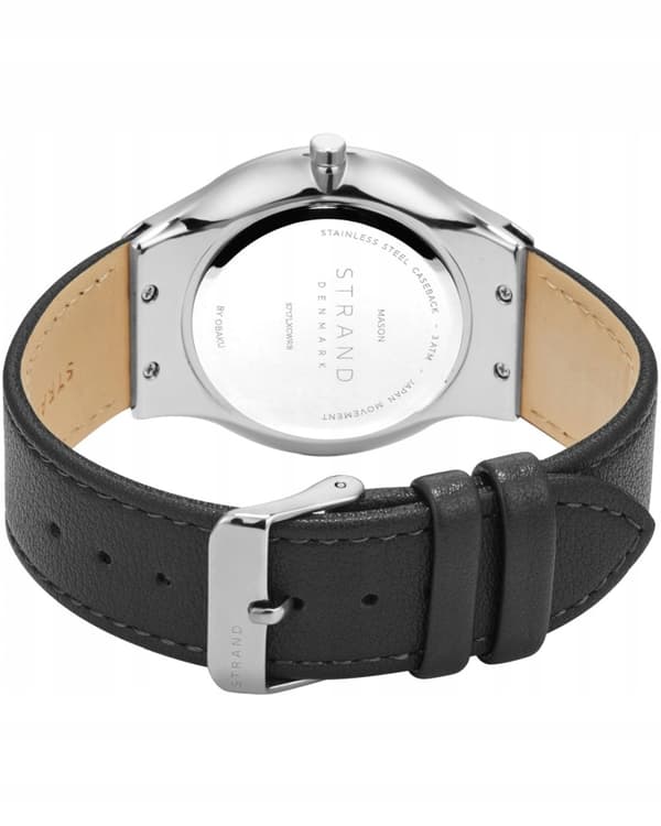Ny original damklocka Strand by Obaku S717LXCWRB silver, låda