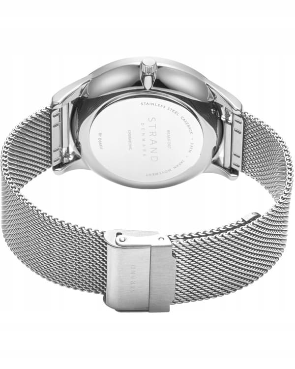 Ny original herrklocka Strand by Obaku S703GMCIMC silver, låda