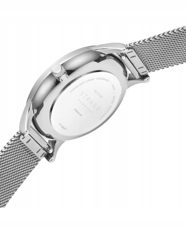 Ny original herrklocka Strand by Obaku S703GMCIMC silver, låda