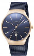 Pikkukuva 2 / 11: Uusi alkuperäinen miesten rannekello Strand by Obaku S701GDVLML sininen, laatikko