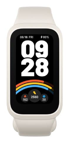 Xiaomi Smart Band 9 Active TFT Aktivitetsmätare för armband 3,73 cm (1,47 tum) Beige, Vit