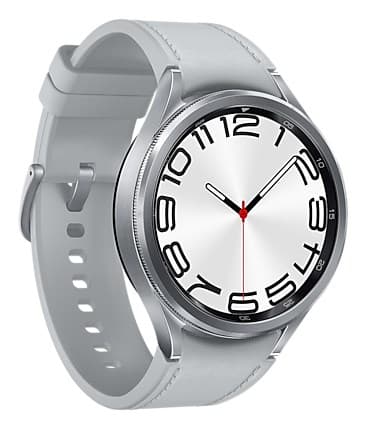 Samsung Galaxy Watch6 Classic 47 mm digital touchskærm 4G sølv