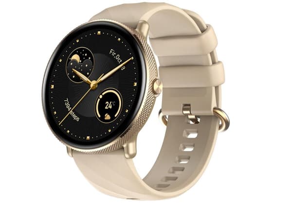 Zeblaze GTR 3 Pro guld smartwatch