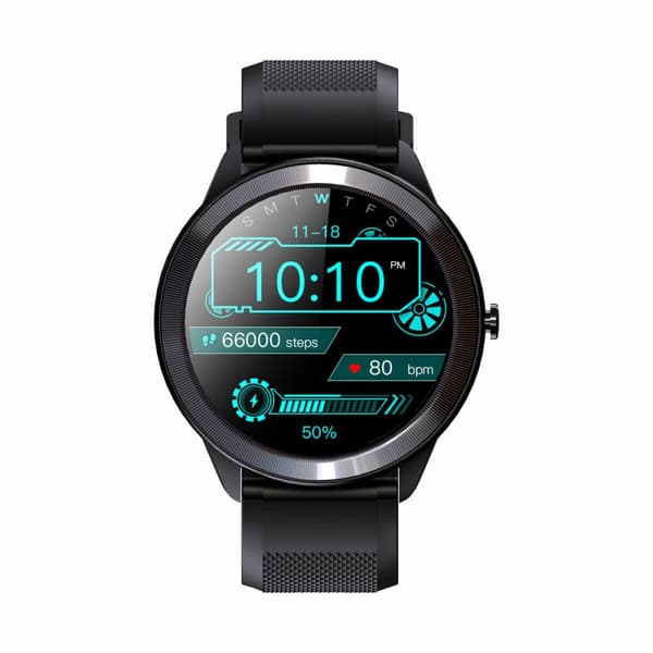 Smartklokke LEOTEC Wave Svart IPS 200 mAh Bluetooth 5.0 1,28"