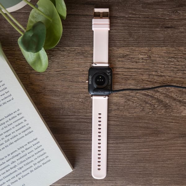 BREND Smartwatch för Damer och Herrar – Sportklocka med Stegräknare – Svart