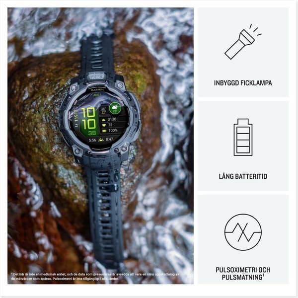 Smartwatch GARMIN 010-02933-01 Lime 1,2" 0,9" 45 mm
