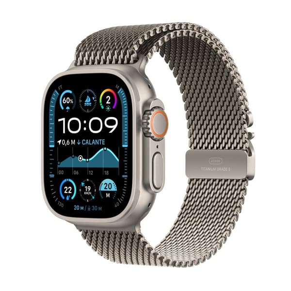 Miesten rannekellot Apple MX5R3TY/A Titaani 49 mm