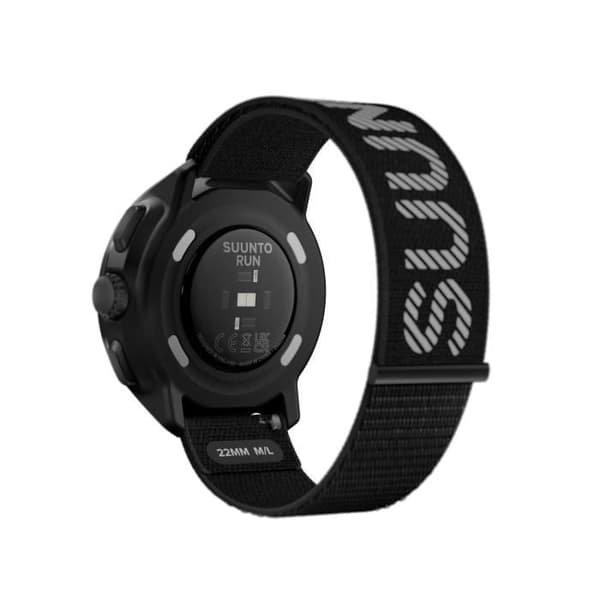 Sportig GPS-klocka - SUUNTO RUN ALL BLACK - Amoled - Höjdmätare