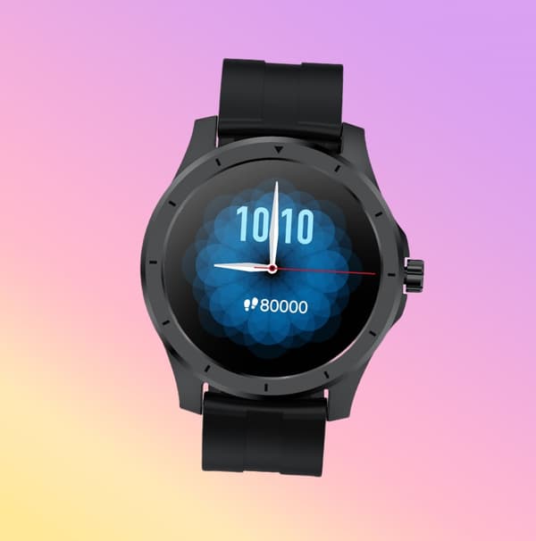 INF Smartklokke med Bluetooth-anrop Sort