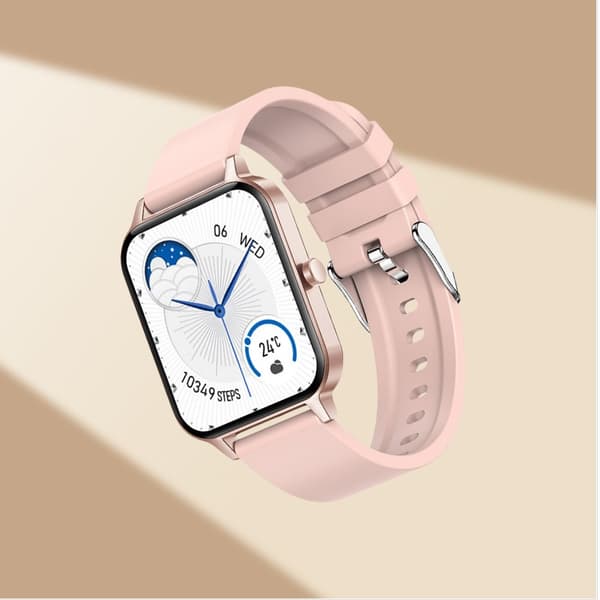 INF Bluetooth-samtal Smartwatch med hälsoövervakning Guld