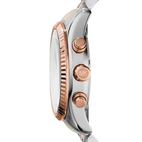 Damklocka - MICHAEL KORS Lexington MK5735 - Kvarts - Stålarmband - Silver/Guld