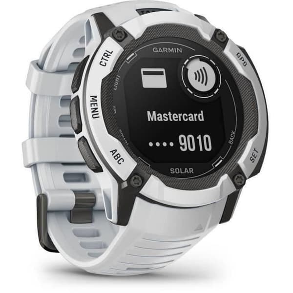 Ansluten GPS-klocka - GARMIN - Instinct 2X Solar White