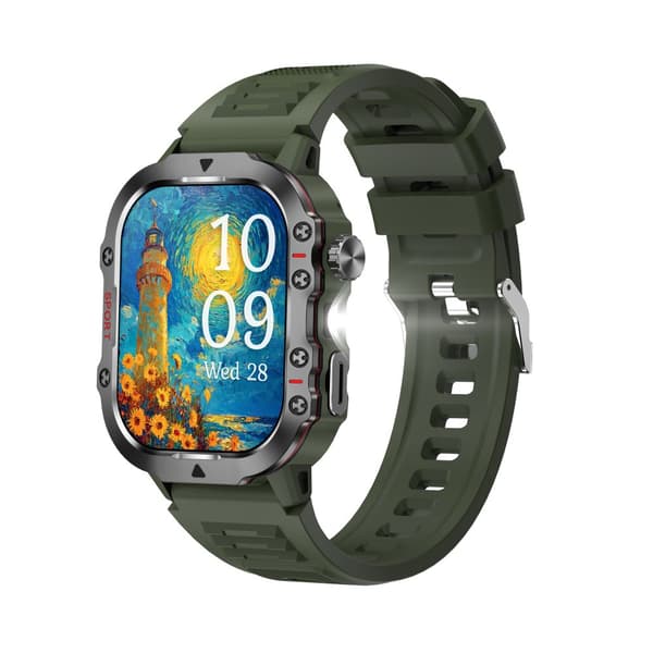 INF G21 Smartwatch: Din sundheds- og fitnessledsager Grøn