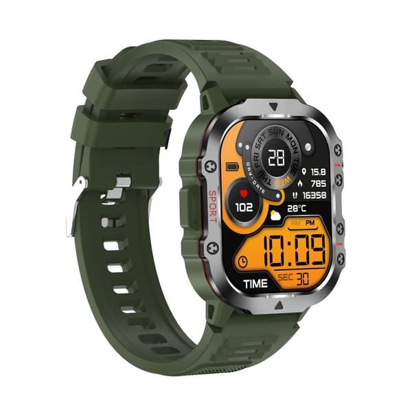 INF G21 Smartwatch: Din sundheds- og fitnessledsager Grøn