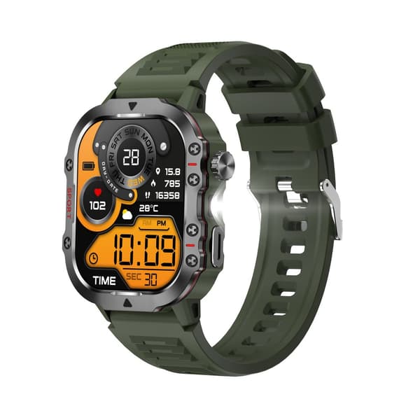 INF G21 Smartwatch: Din sundheds- og fitnessledsager Grøn