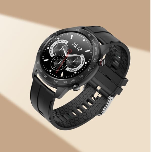 INF Snygg Svart MX5 Smartwatch med Bluetooth-samtal