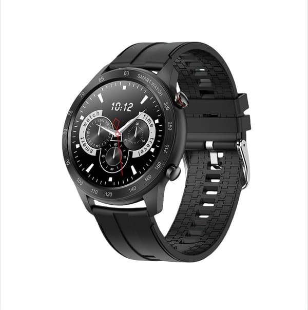 INF Snygg Svart MX5 Smartwatch med Bluetooth-samtal