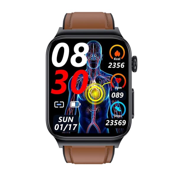 Smartklocka Cardio One Brun Watchmark