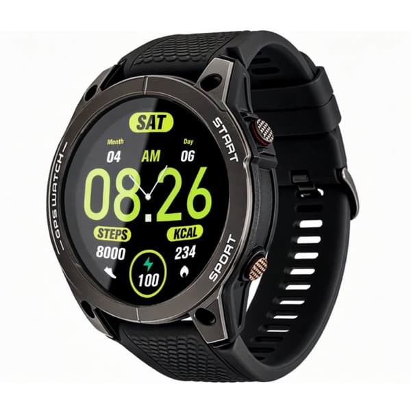 Smartwatch GPS-ur sort Watchmark