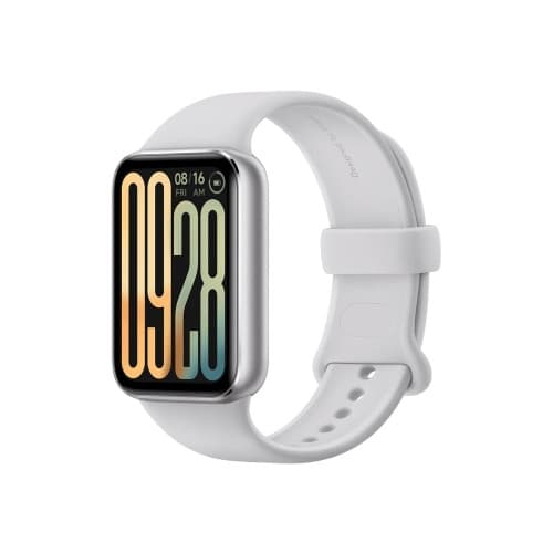 Xiaomi Smart Band 9 Pro aktivitetspårare med rem - månskenssilver