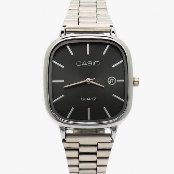 Klocka - CASIO - MTP-V001D-1 - 45mm - Stål - Vattentålighet 3 Atm