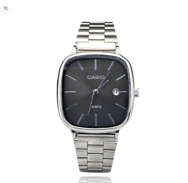 Klocka - CASIO - MTP-V001D-1 - 45mm - Stål - Vattentålighet 3 Atm