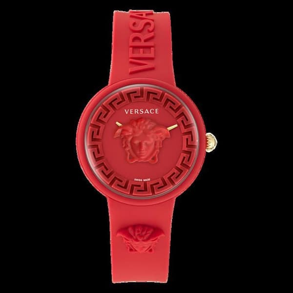 Montre Versace - Unisex - VE6G00723 - Röd Silikon - 39mm - 5 Atm