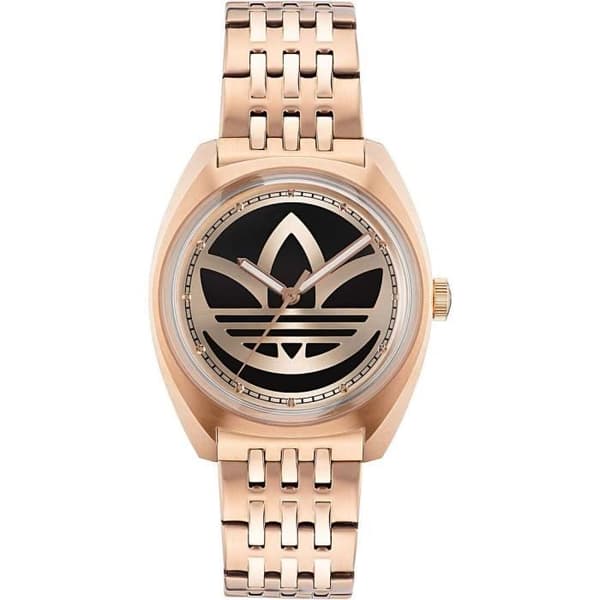 Adidas Klocka - Mix - AOFH23009 - Rostfritt stål - 38mm - Ip-rosé - Flerfärgad