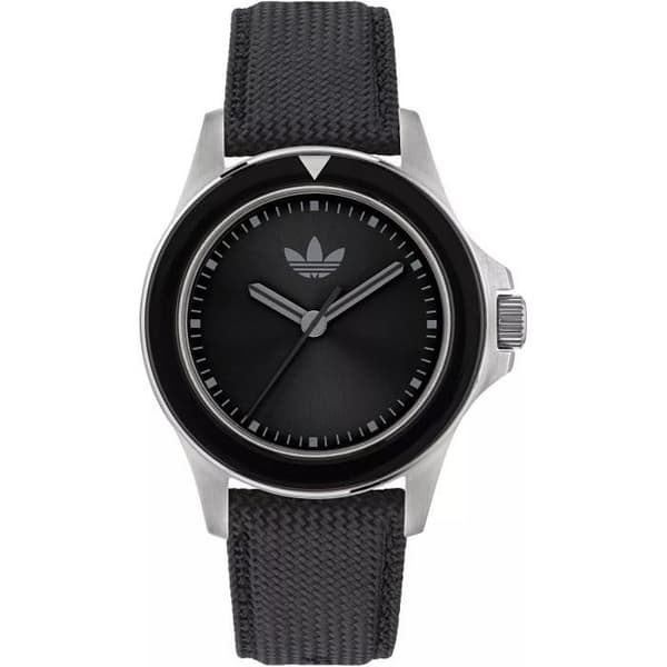 Adidas Watch - Unisex - AOFH23016 - Svart läder - 44mm - 5 bar