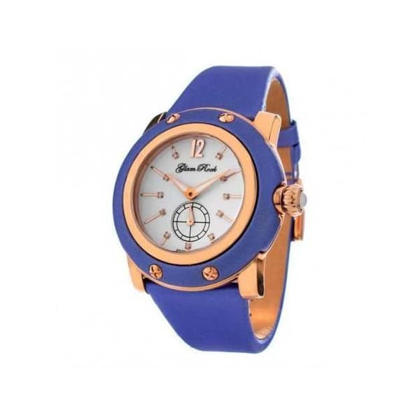 Kvinnotime - Glam Rock - GR10050 - Ø 46 mm - Läder - Vattentålighet 10 Atm