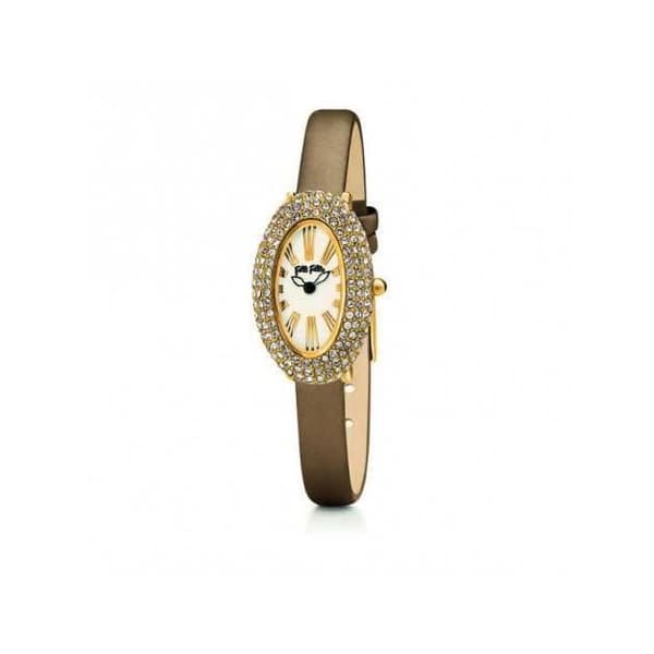 Kvinnotik - Folli Follie - WF13C041SPW - Läder - Kvarts - Ø 18 mm