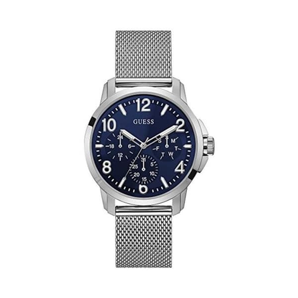 Klocka - GUESS - W1040G1 - Herr - 42mm - Rostfritt stål - Kvarts