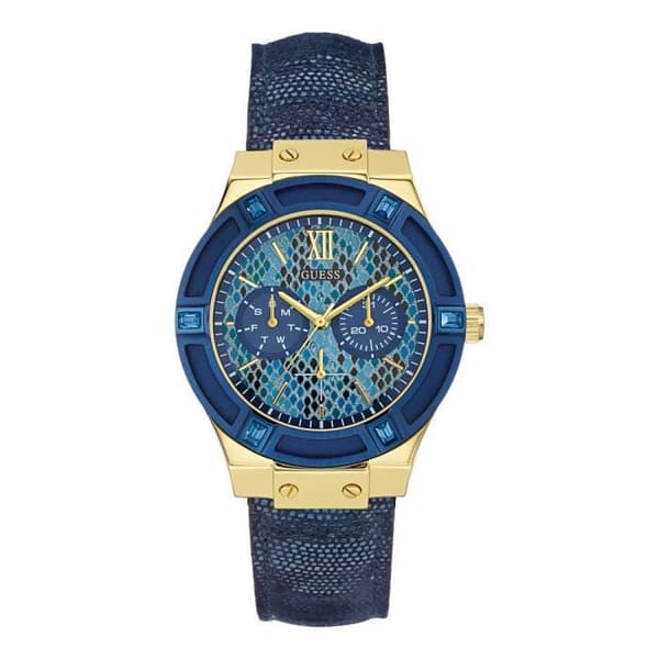Kvinnoarmbandsur - GUESS - W0289L3 - Läder - Kvarts - 39mm