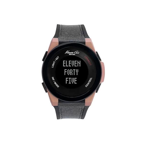 Klocka - Kenneth Cole - Connect 10022939 - Quartz - Digital - Svart