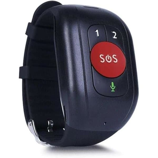 LEOTEC Senior Smart Band 4G GPS Röd