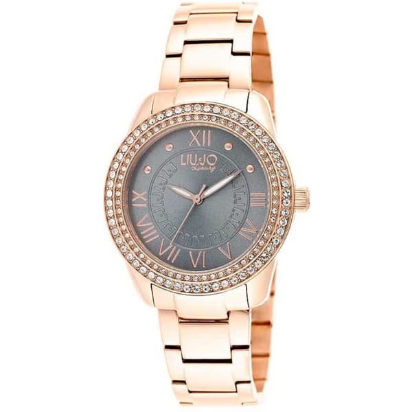Kvinnoarmbandsur - LIU·JO - PRINCESS TLJ901 - Kvarts - Analog - Rostfritt Stål Pläterat Guld