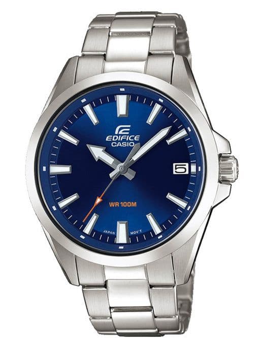 EDIFICE Rustfrit Stål Ur - CASIO - Grå - Kvarts - Mineralglas