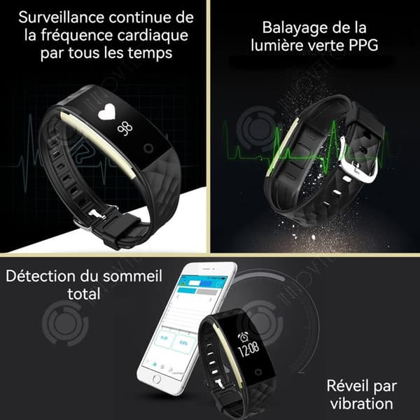 INN Smartwatch 25g 90mAh Batterikapacitet Vattentålighet IP67 Fotografering med fjärrkontroll Rörelsedetektering